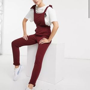 ASOS DESIGN Rib Overalls